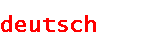 deutsch